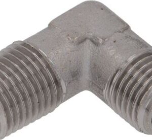 RACCORDO A "L" ø 1/4"M-1/4"M NICHELATO