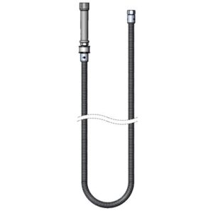 68" SS FLEXIBLE HOSE W/ GRAY HANDLE &