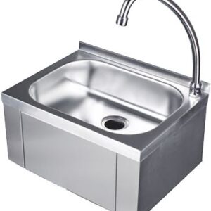 LAVAMANI INOX COMANDO A GINOCCHIO