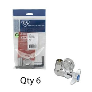 (6) B-0310-LN SINGLE TEMP PANTRY FAUCETS