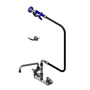 PET GROOMING: 8" WALL MOUNT W/ 12"