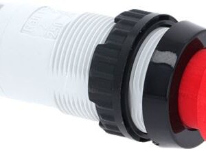 PULSANTE BIPOLARE ROSSO 2A 250V