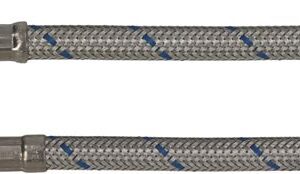 FLESSIBILE INOX ø 1/2"F-M10x1 400 mm