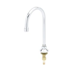 DECK FLANGE & 6" RIGID/SWIVEL GOOSENECK,