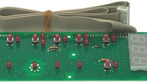 SCHEDA ELETTRONICA 1 DISPLAY