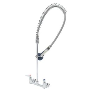 PRE-RINSE UNIT: 8" C/C WALL MOUNT,