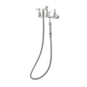 POT FILLER, WALL MOUNT, 8" CENTERS,