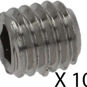 10 pz Vite ISO 4026 (grano brugola punta