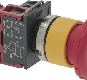 PULSANTE ROSSO CON BLOCCO 10A 600V ELFIN