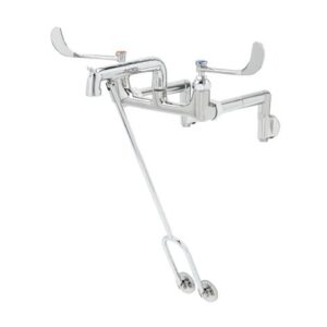 SERVICE SINK FAUCET, ADJUSTABLE CENTERS,