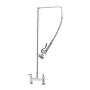 PRE-RINSE UNIT: 8" DECK MOUNT BASE, 12"