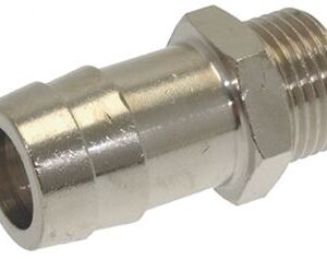 RACCORDO PORTAGOMMA ø 3/8"M ø 17 NICHEL