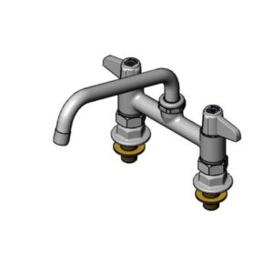 6" DECK MOUNT MIXING FAUCET WITH EQUIP