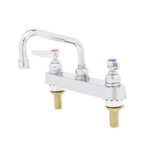 WORKBOARD FAUCET, DECK MOUNT, 8" CENTER,