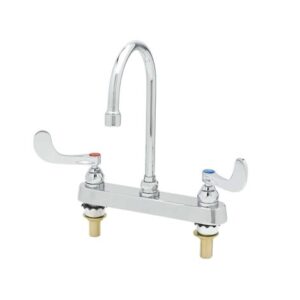 WORKBOARD FAUCET, 8" DECKMOUNT, 6"