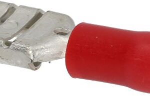 CAPICORDA ROSSO F 6,3x0,8 mm 100 PZ