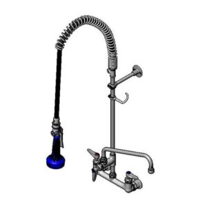 PRE-RINSE: 8" WALL MOUNT, CERAMAS, ADF