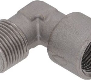 RACCORDO A "L" ø 3/8"M-3/8"F NICHELATO