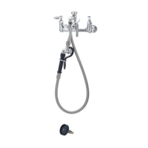 POT & KETTLE FILLER, 8" WALL MOUNT,