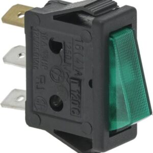 INTERRUTTORE UNIPOLARE VERDE 16A 250V