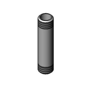 NIPPLE, 1/2" NPT MALE, 3-1/2" LONG,