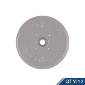 B-0107 SPRAY VALVE SPRAY FACES (QTY. 12)