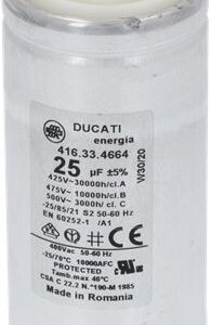 CONDENSATORE DI MARCIA 25µF 450V