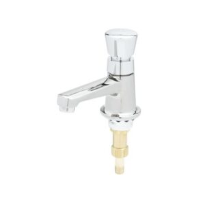 SINGLE TEMP BASIN FAUCET, PUSH-BUTTON
