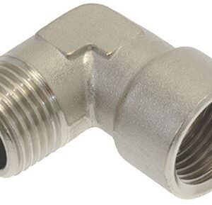 RACCORDO A "L" ø 1/2"M-1/2"F NICHELATO