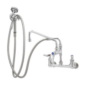 SPRAY ASSEMBLY, WALL MOUNT BASE, 8"