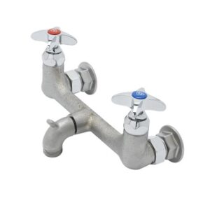 SERVICE SINK FAUCET, GARDEN HOSE OUTLET,