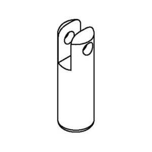 CLEVIS FOR UPPER SUPPORT ROD, 3/8-16UN