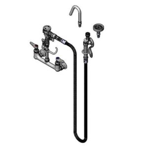 8" C/C WALL MOUNT POT/KETTLE FILLER,