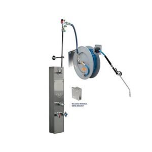 50' EPOXY COATED OPEN HOSE REEL W/