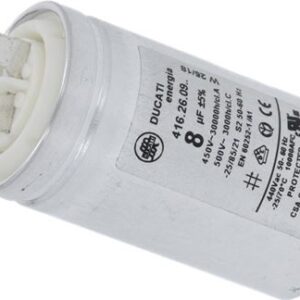 CAPACITOR 8 UF 400V 85GR