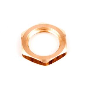 3/4-14NPSL HEX LOCK NUT (BRASS)
