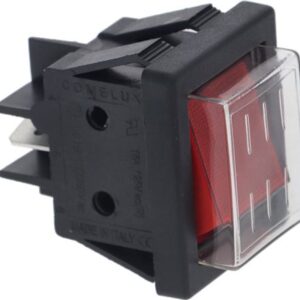 PULSANTE BIPOLARE ROSSO 16A 250V