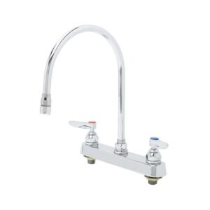 8" WORKBOARD FAUCET, DECK MOUNT, SWIVEL