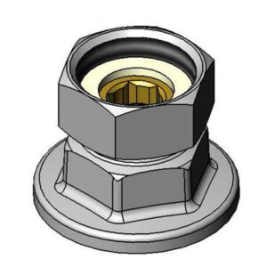 3/8" NPT ECCENTRIC FLANGE ASSEMBLY,
