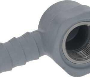 PORTAGOMMA CURVO IN PLASTICA ø 3/8"F