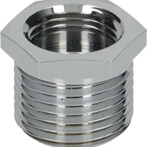 RACCORDO ø 1/2"M-3/8"F OTTONE CROMATO