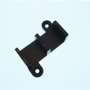 GUIDA PORTA IN PLASTICA NERA 54 mm