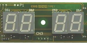 SCHEDA DISPLAY TERMOMETRI DIGITALI