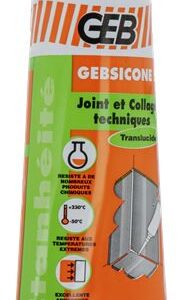 MASTICE SILICONE TRANSLUCIDO GEB 125 ml