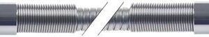 TUBO FLESSIBILE INOX 1250 mm ø 1/2"