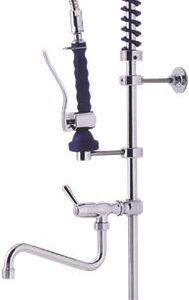 SET PRELAVAGGIO TOP-CLASS NERO 1200 mm