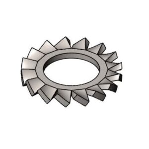 SS SERRATED LOCK WASHER FOR EQUIP
