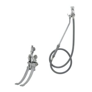 BEDPAN WASHER, PEDAL VALVE W/INTEGRAL