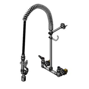 PRE-RINSE, EASYINSTALL, 8" WALL MOUNT,