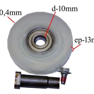 KIT RUOTA INDESIT C00272906